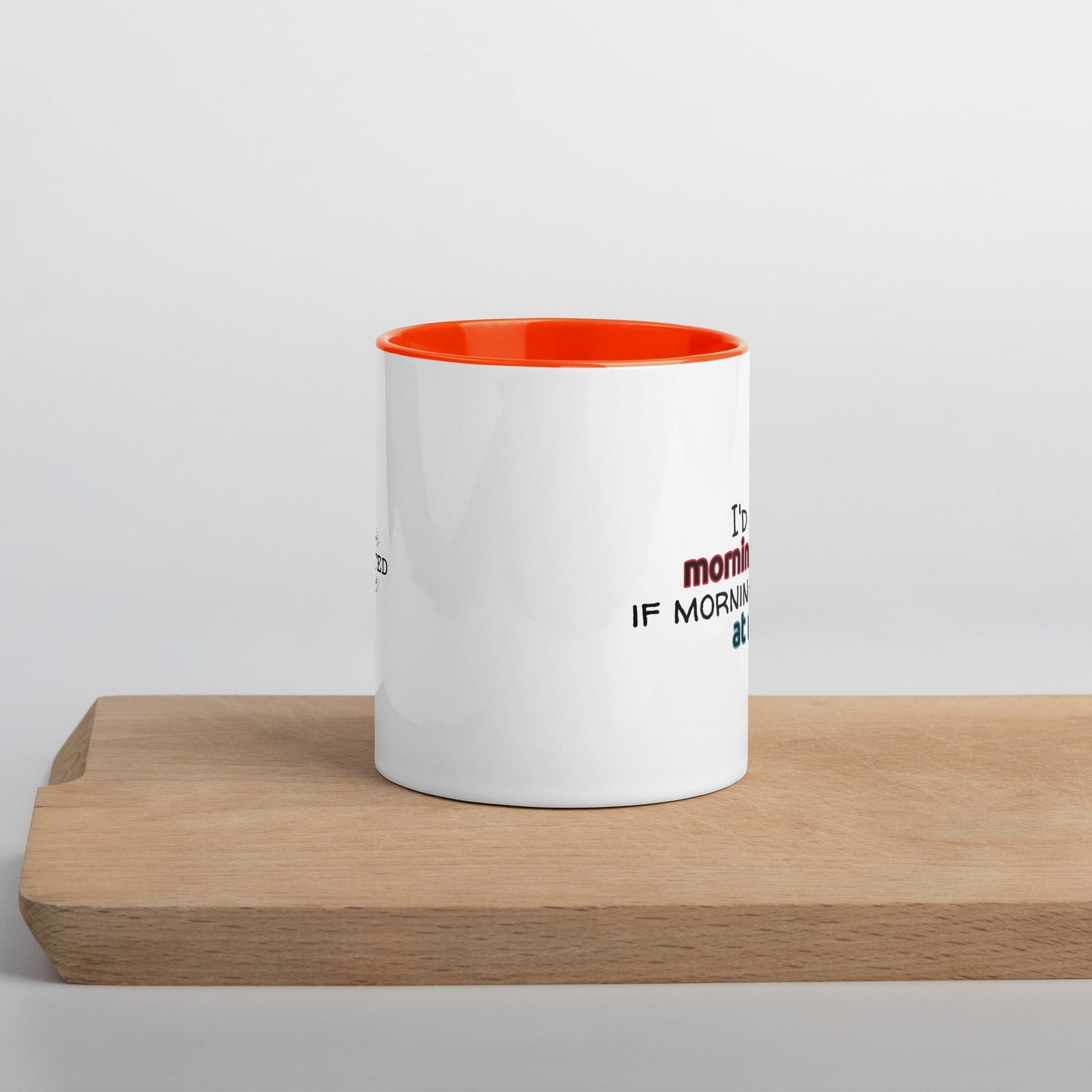 "Morning Person" Mug - Color - Roasted Sarcastic and Funny Coffee Mugs Gifts