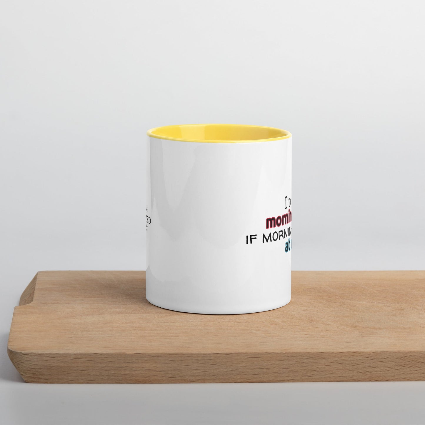 "Morning Person" Mug - Color - Roasted Sarcastic and Funny Coffee Mugs Gifts