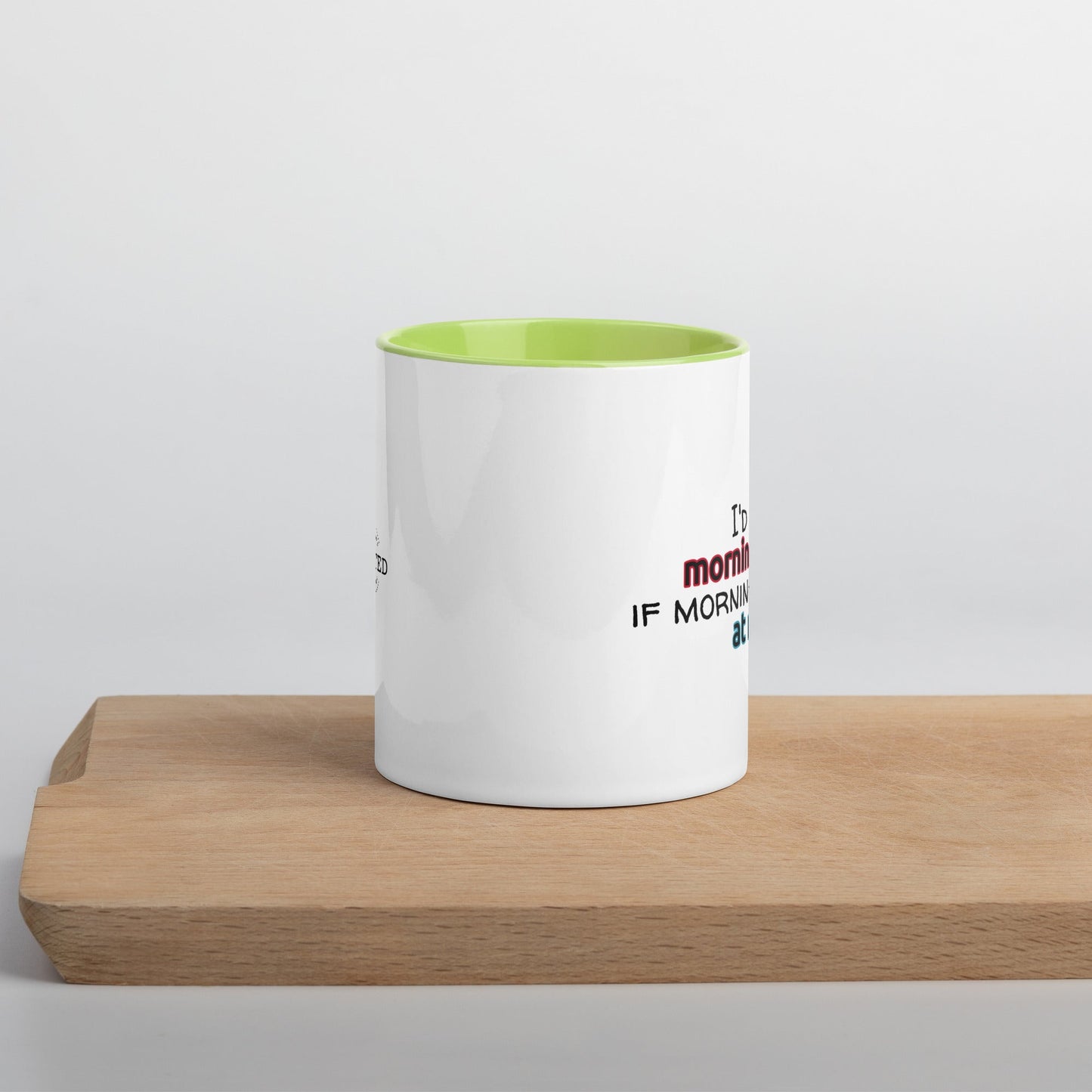 "Morning Person" Mug - Color - Roasted Sarcastic and Funny Coffee Mugs Gifts