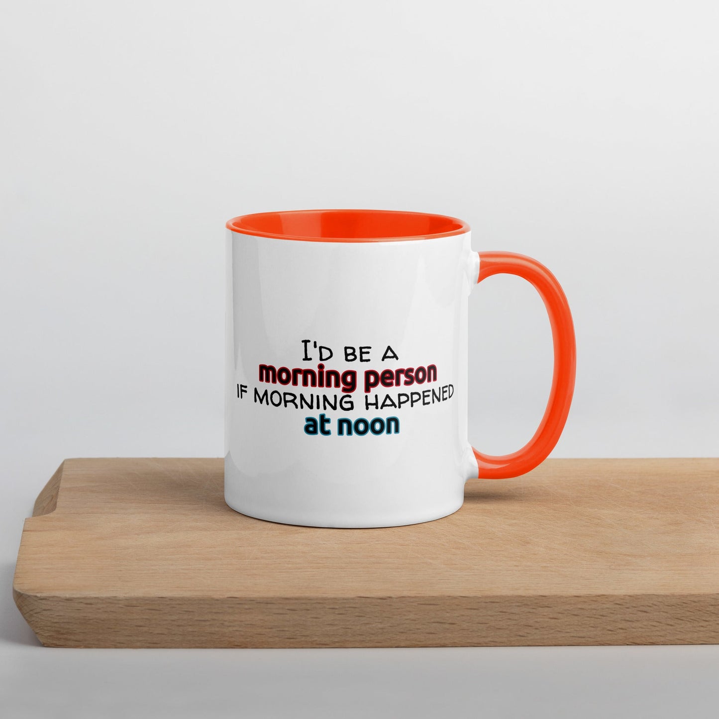 "Morning Person" Mug - Color - Roasted Sarcastic and Funny Coffee Mugs Gifts