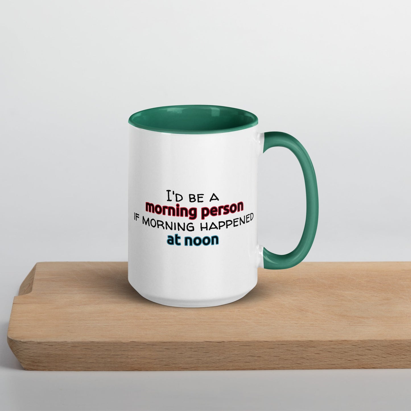 "Morning Person" Mug - Color - Roasted Sarcastic and Funny Coffee Mugs Gifts