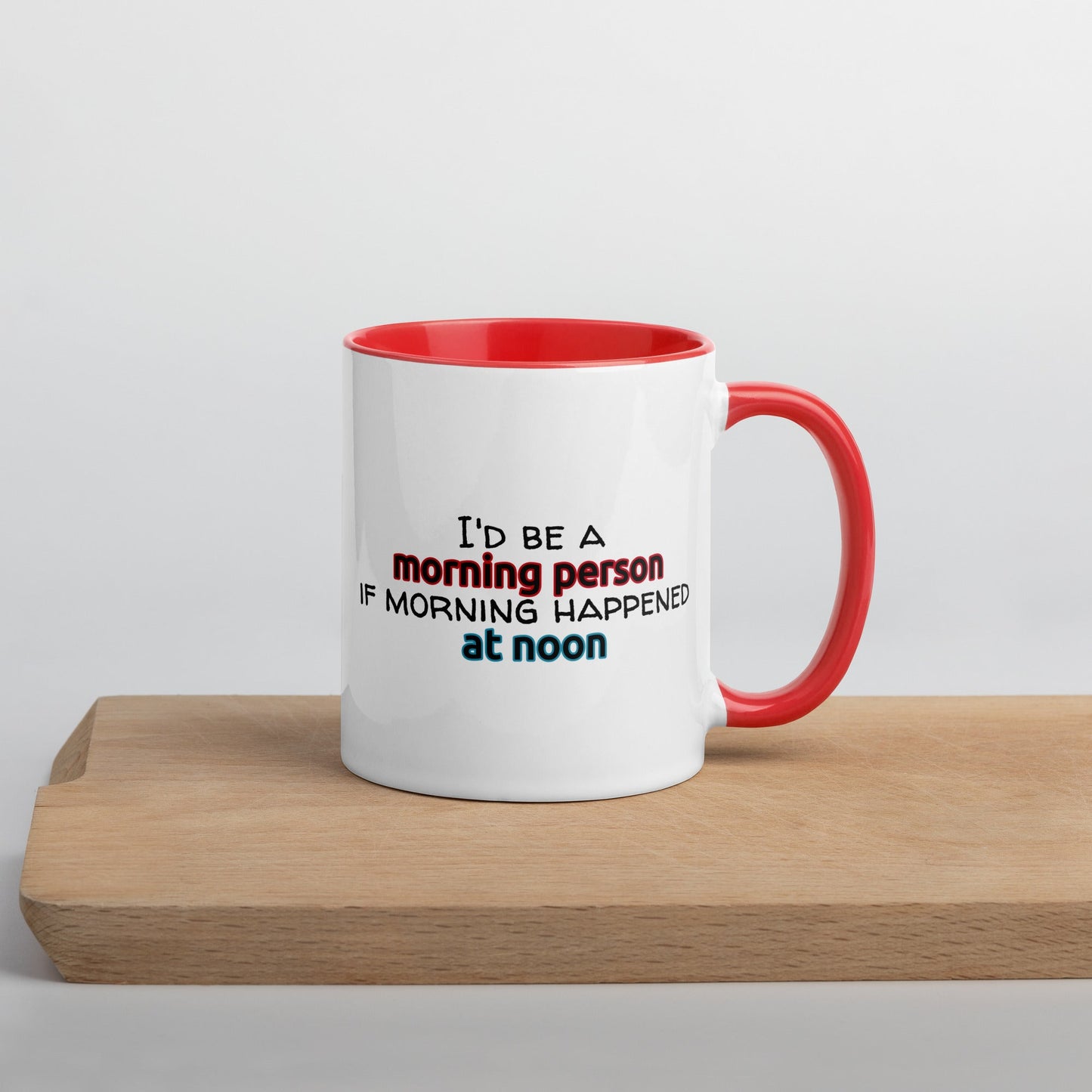 "Morning Person" Mug - Color - Roasted Sarcastic and Funny Coffee Mugs Gifts