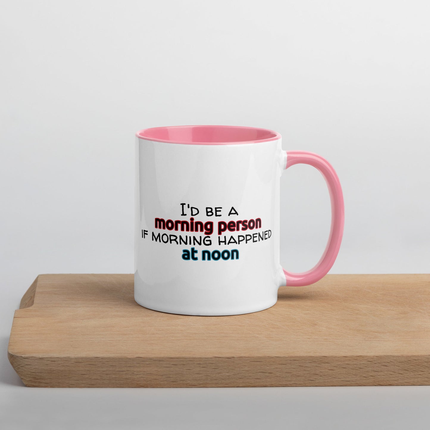 "Morning Person" Mug - Color - Roasted Sarcastic and Funny Coffee Mugs Gifts