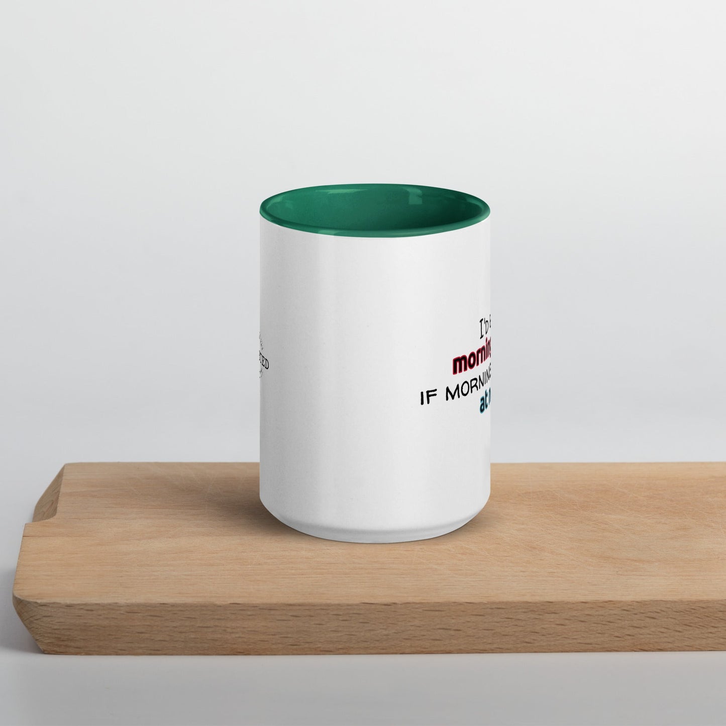 "Morning Person" Mug - Color - Roasted Sarcastic and Funny Coffee Mugs Gifts