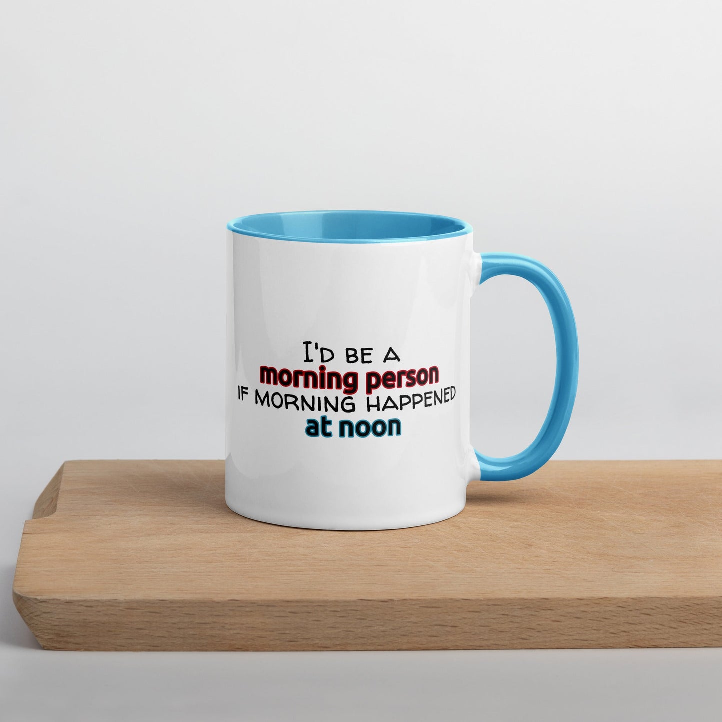 "Morning Person" Mug - Color - Roasted Sarcastic and Funny Coffee Mugs Gifts