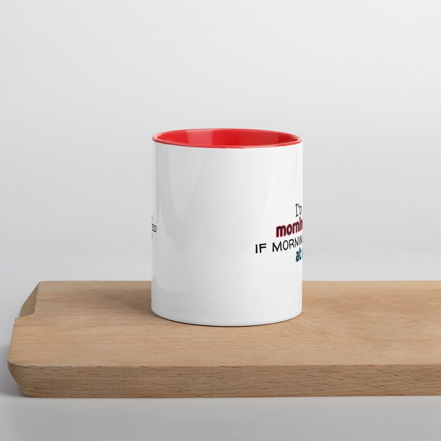 "Morning Person" Mug - Color - Roasted Sarcastic and Funny Coffee Mugs Gifts