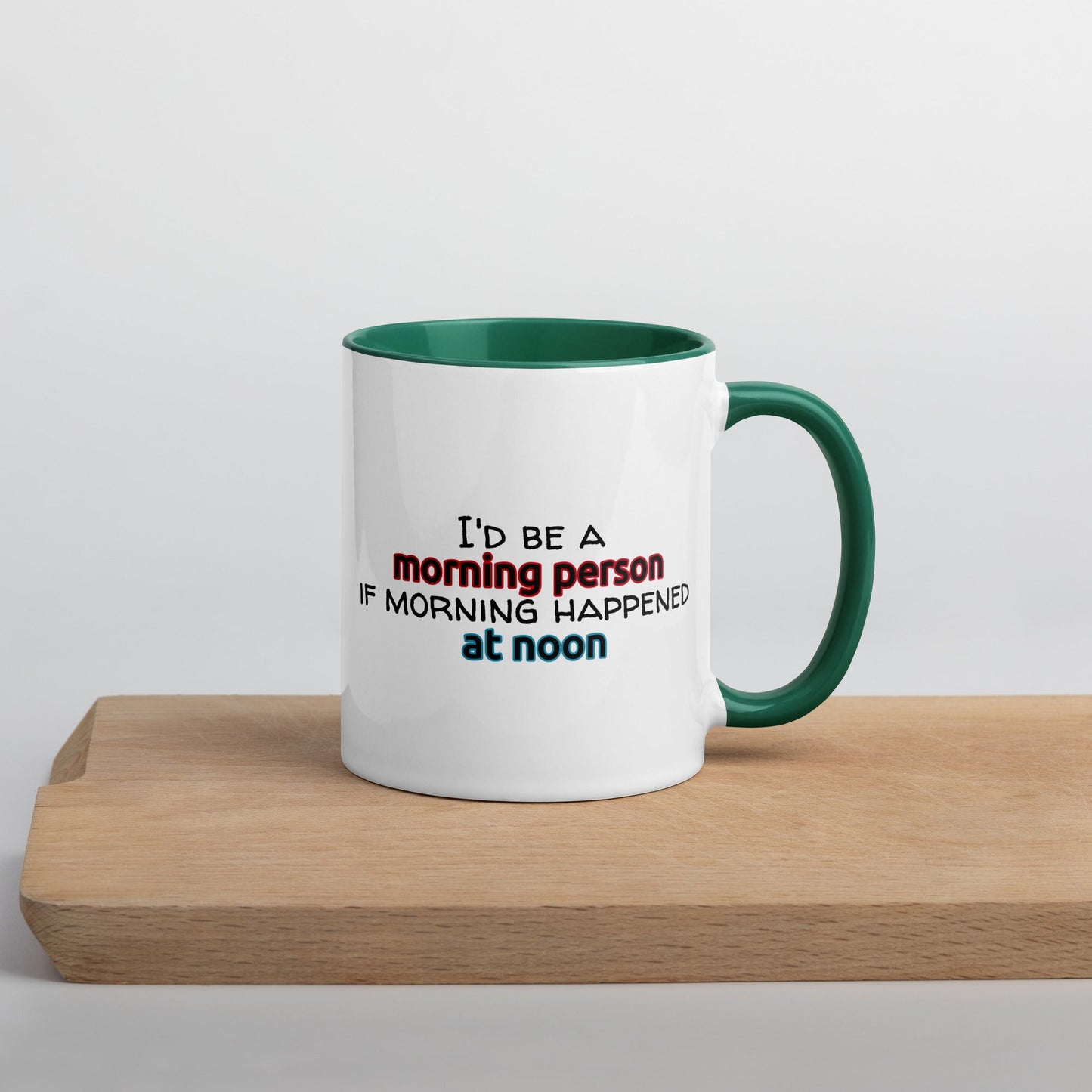"Morning Person" Mug - Color - Roasted Sarcastic and Funny Coffee Mugs Gifts