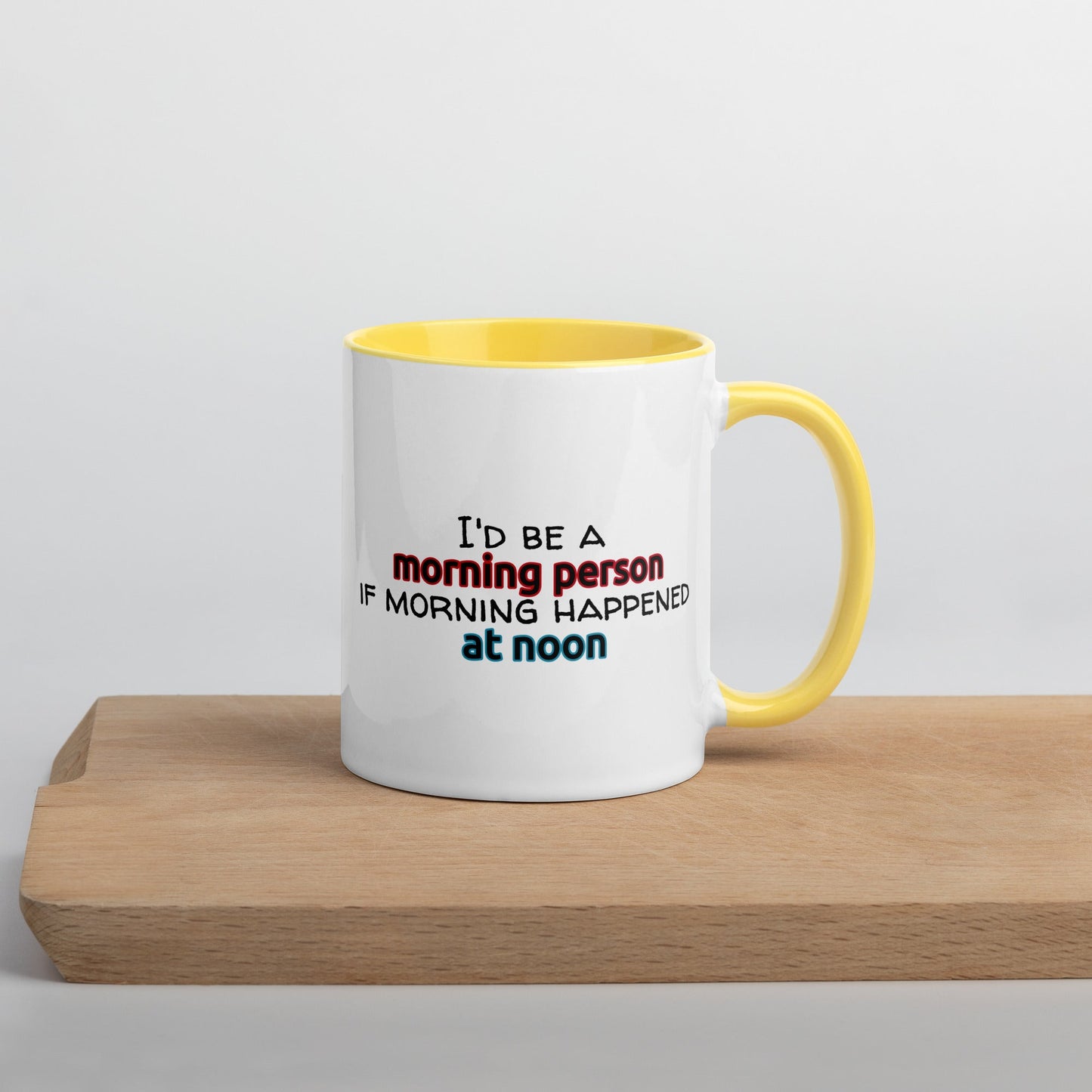 "Morning Person" Mug - Color - Roasted Sarcastic and Funny Coffee Mugs Gifts