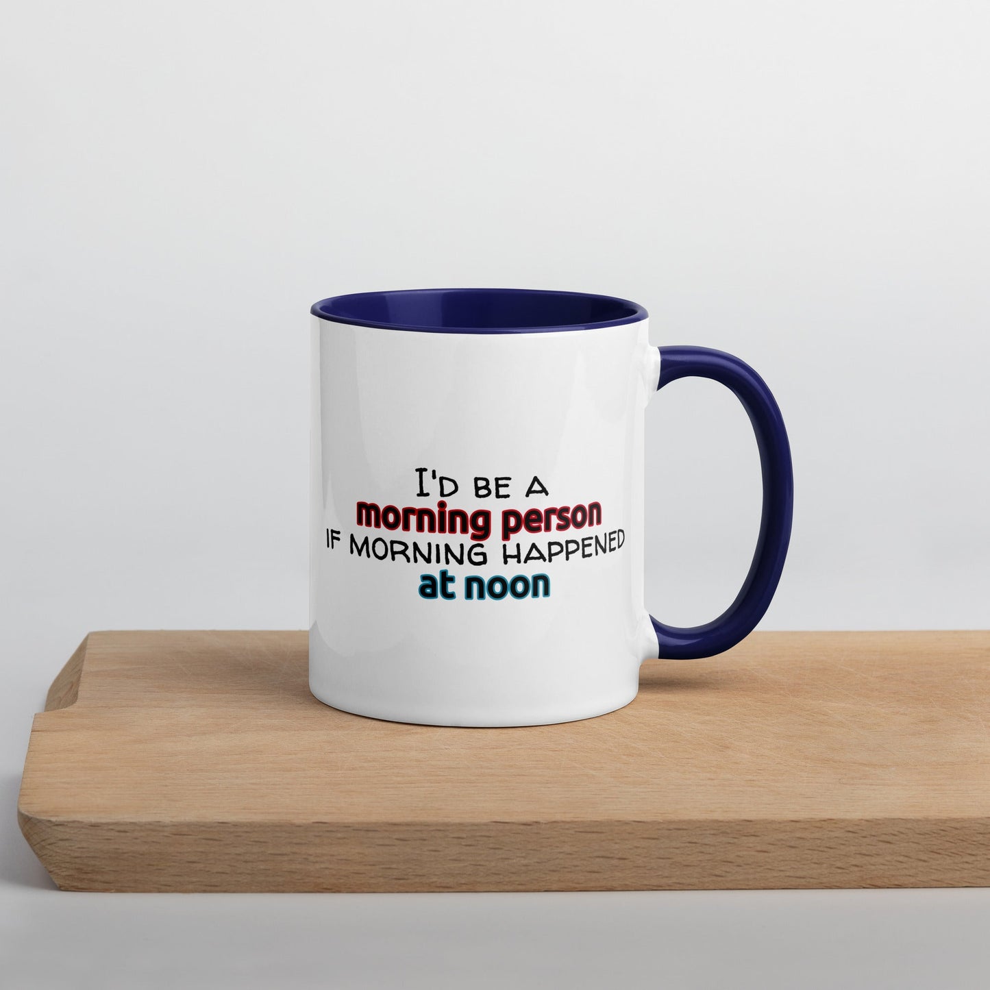 "Morning Person" Mug - Color - Roasted Sarcastic and Funny Coffee Mugs Gifts