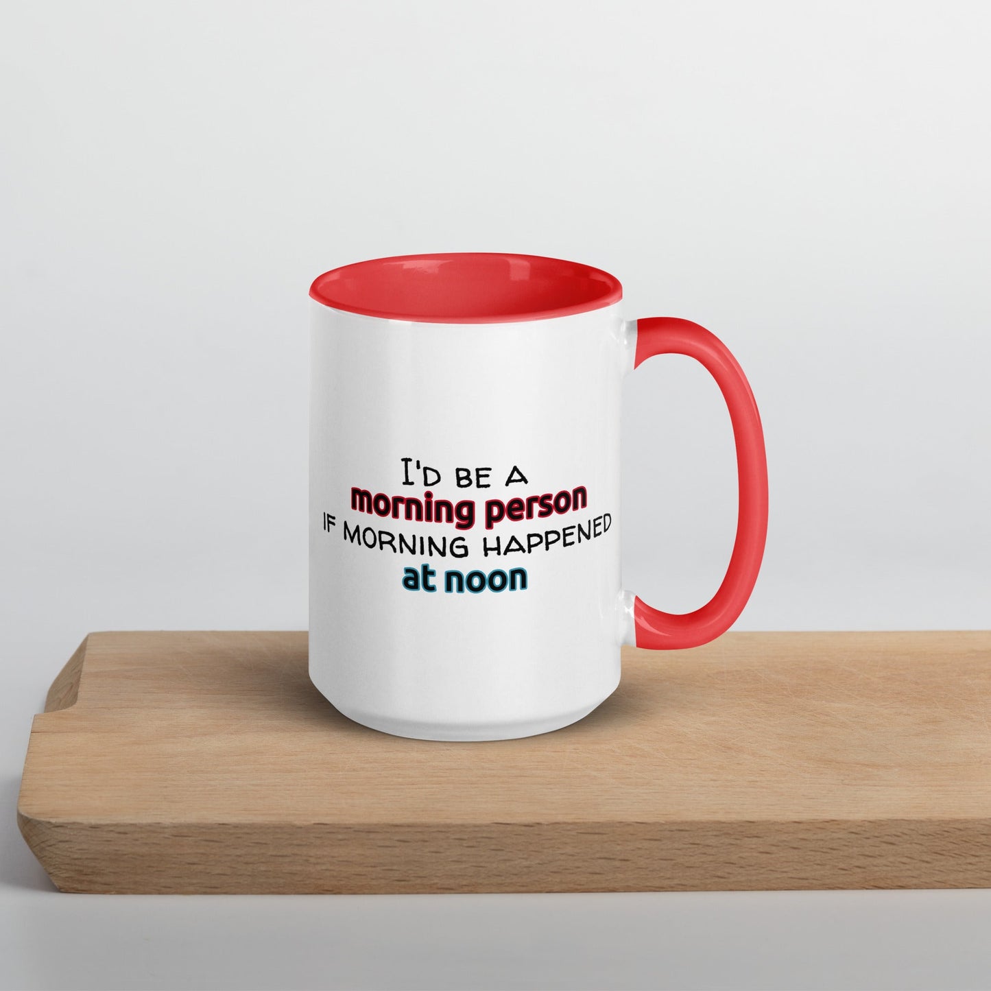 "Morning Person" Mug - Color - Roasted Sarcastic and Funny Coffee Mugs Gifts