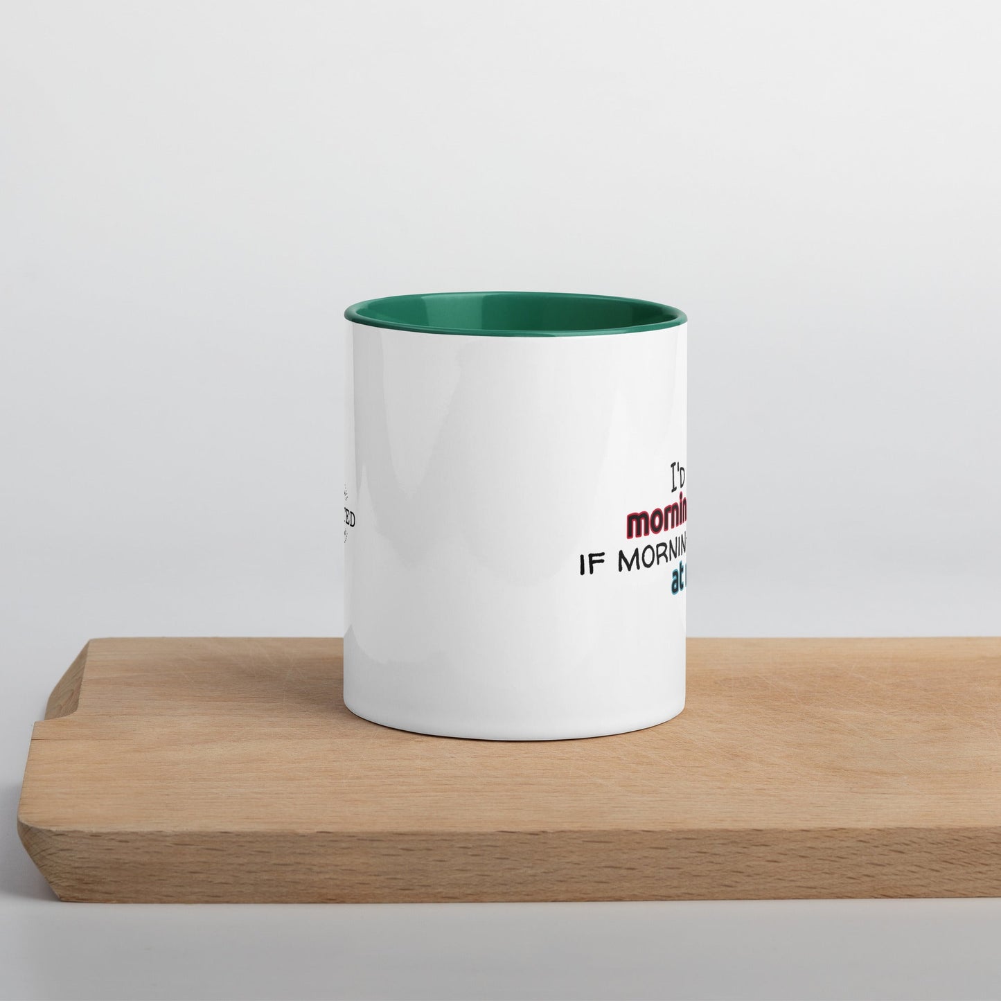 "Morning Person" Mug - Color - Roasted Sarcastic and Funny Coffee Mugs Gifts