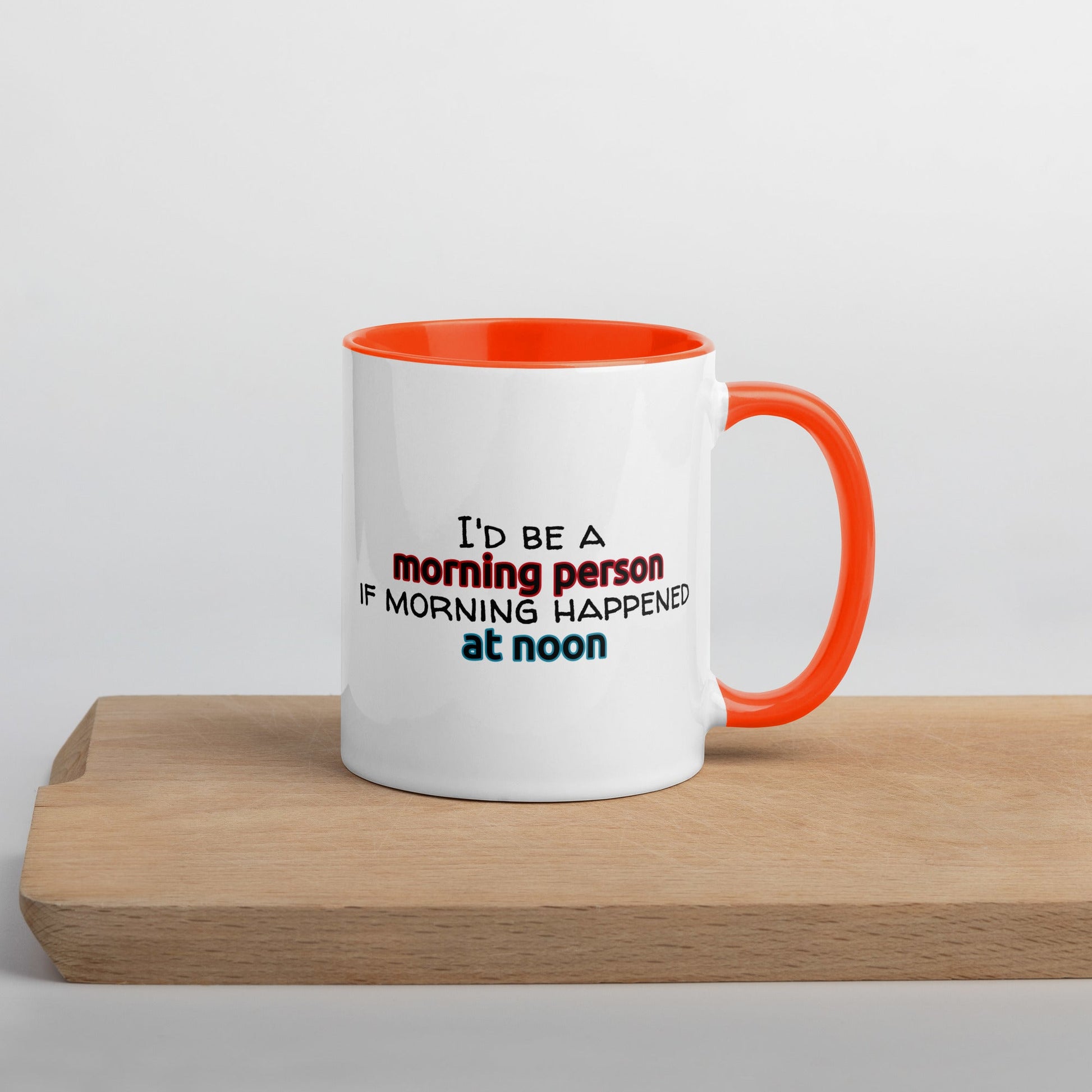 "Morning Person" Mug - Color - Roasted Sarcastic and Funny Coffee Mugs Gifts