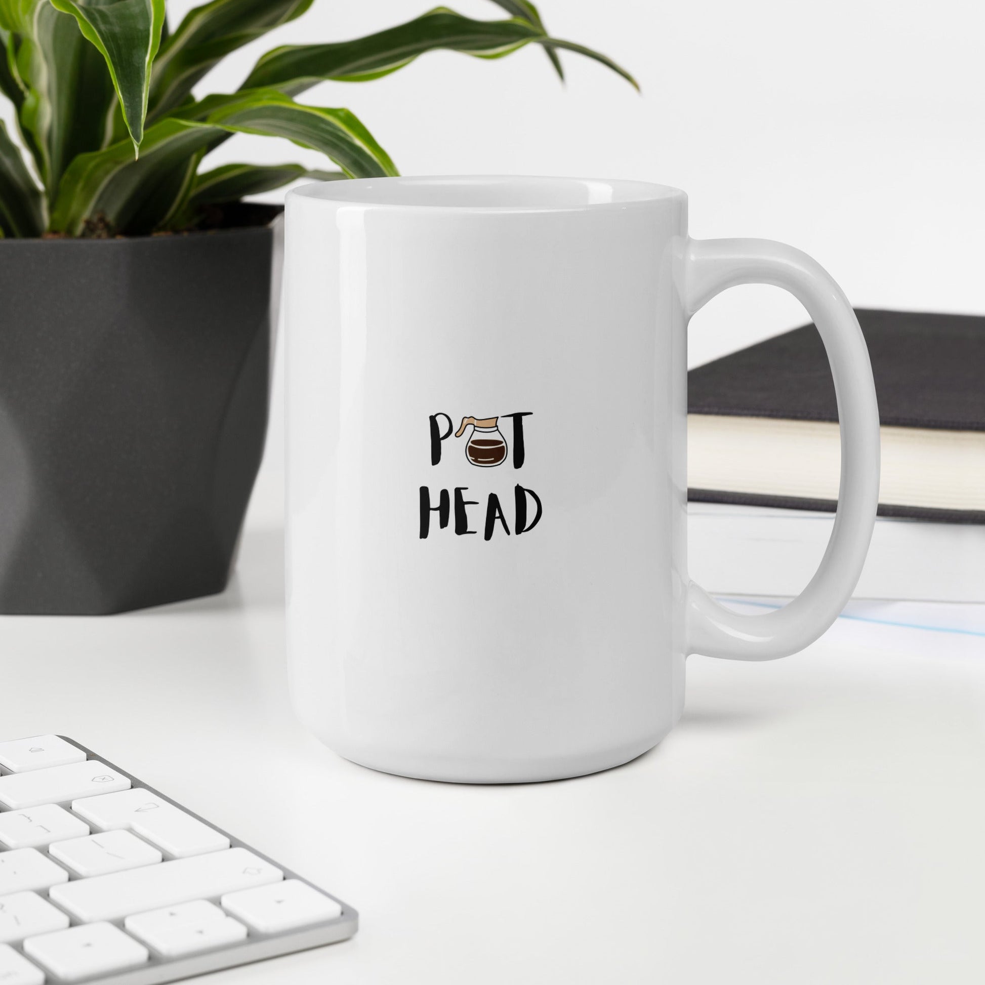 pothead mug Pot Head - Sarcastic and Funny Coffee Mug