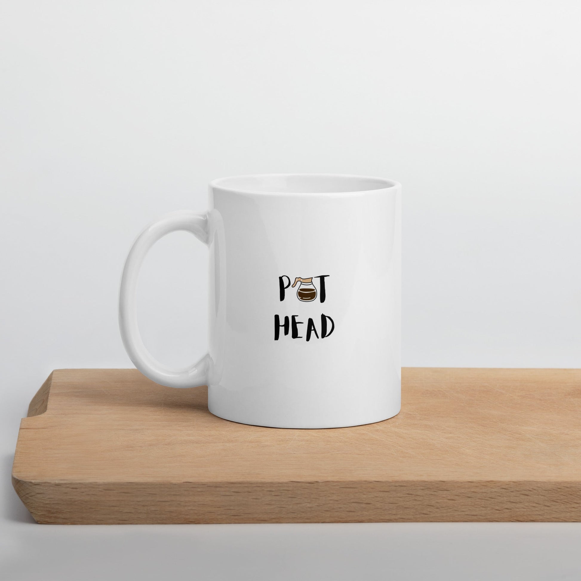 pothead coffee Pot Head - Sarcastic and Funny Coffee Mug